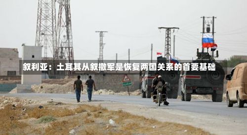 叙利亚：土耳其从叙撤军是恢复两国关系的首要基础
